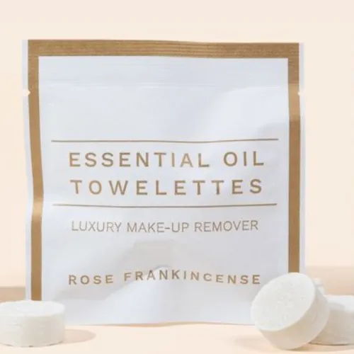 Rose Frankincense Make-up Remover Sachets - 50 Count