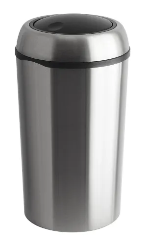 Round Swing Lid Litter Bin - 75 Litre