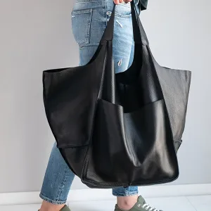 Rretro Big Tote Bag, Solid Color Large-capacity Zipper Shoulder Tote Bags, Multifunction Handbags