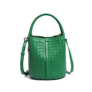 Sabine Woven Texture Bucket Totes