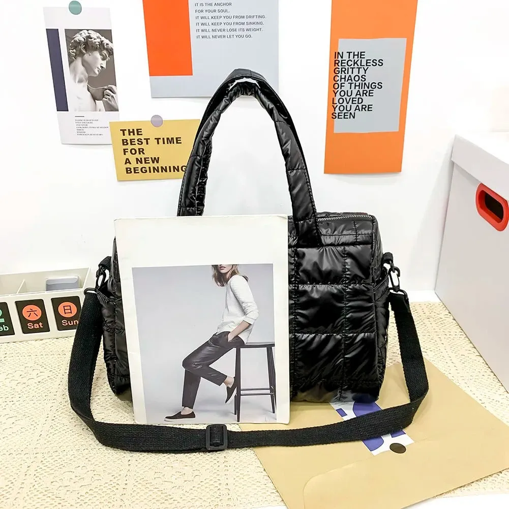 Satin Duffle Bag