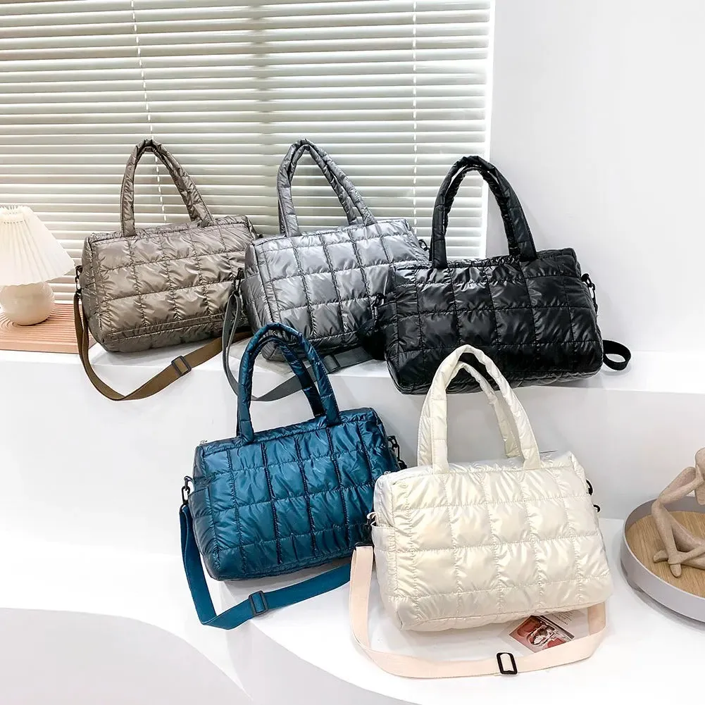 Satin Duffle Bag