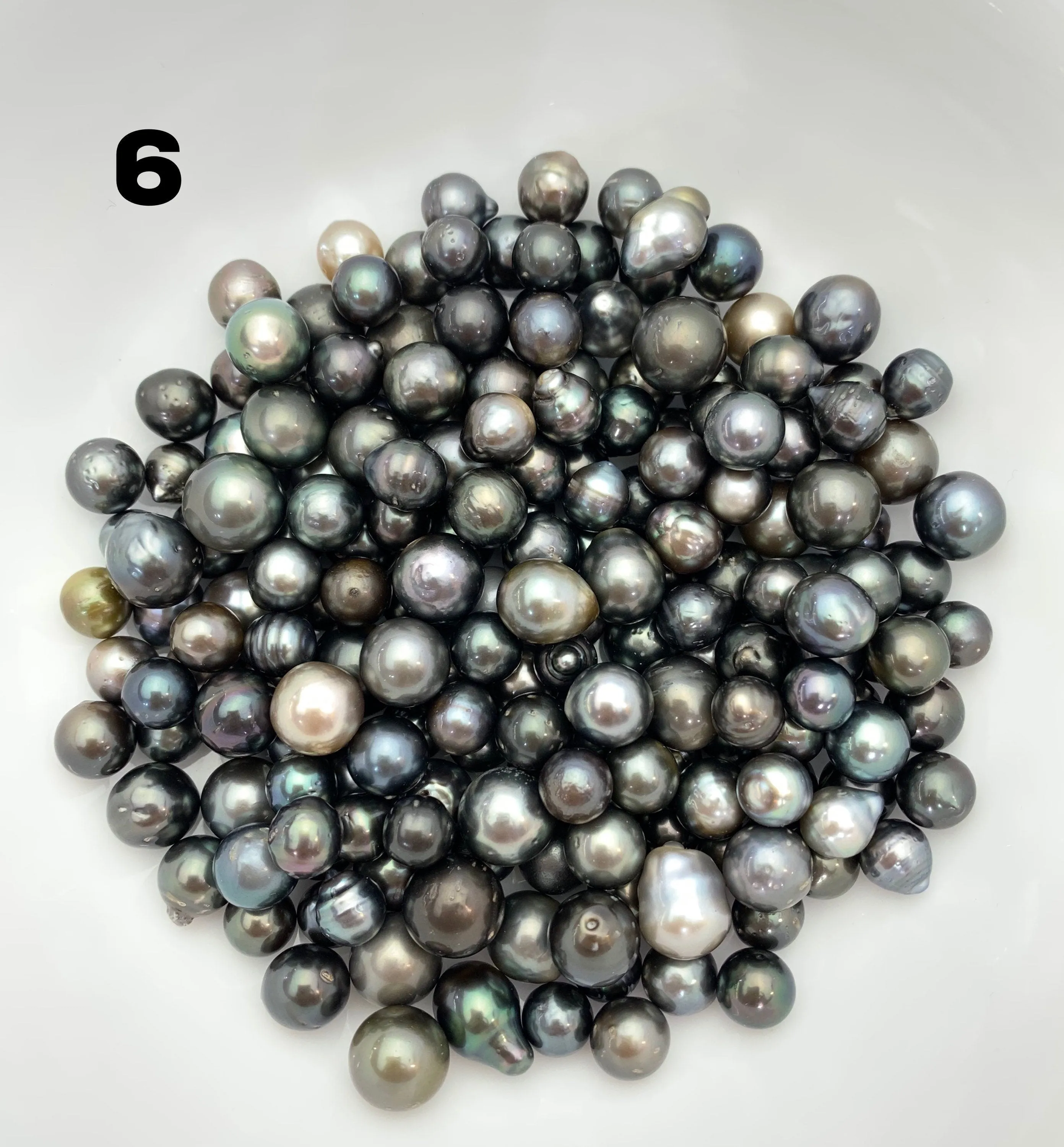 Tahitian Pearl 200pc Bag (930) #4-6