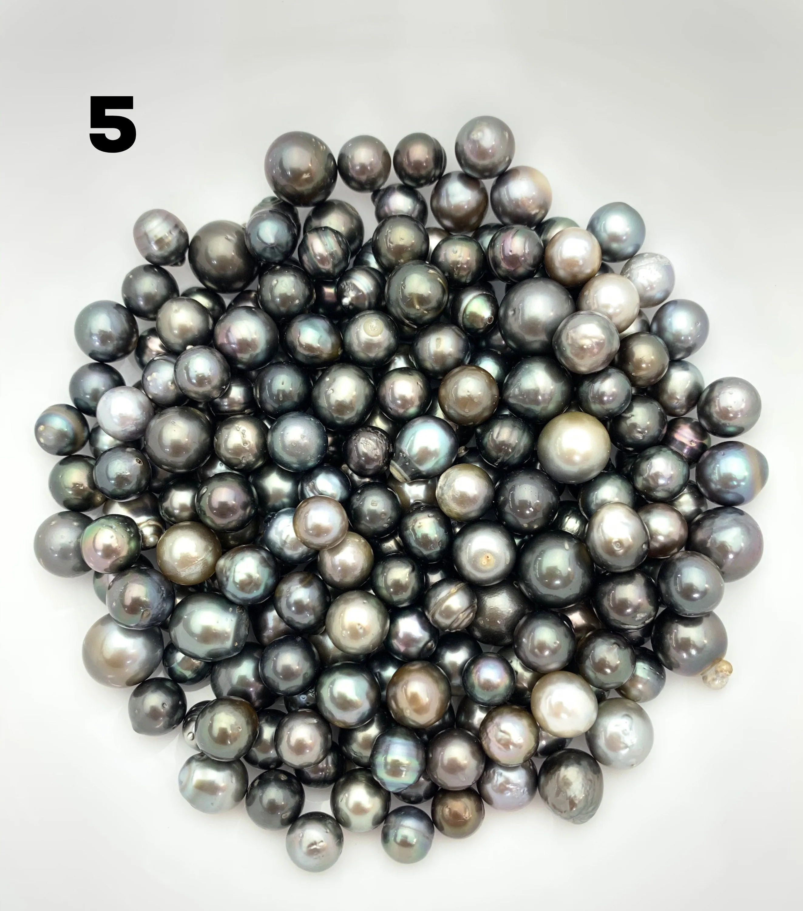 Tahitian Pearl 200pc Bag (930) #4-6