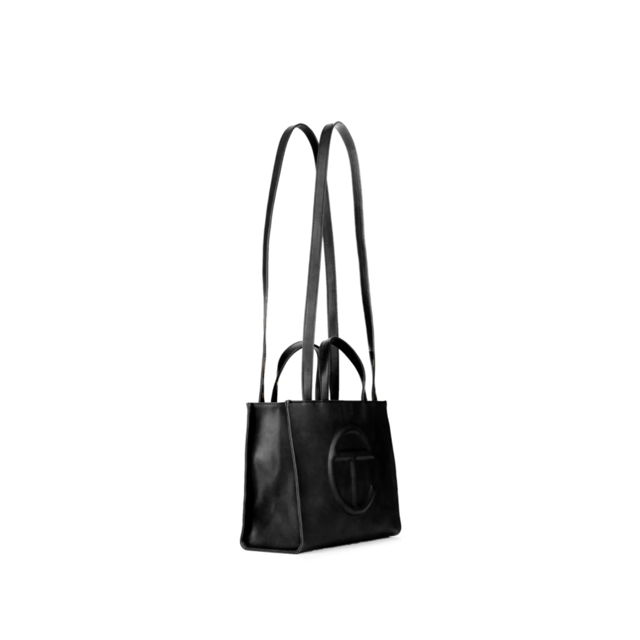 Telfar Medium Black Shopping Bag