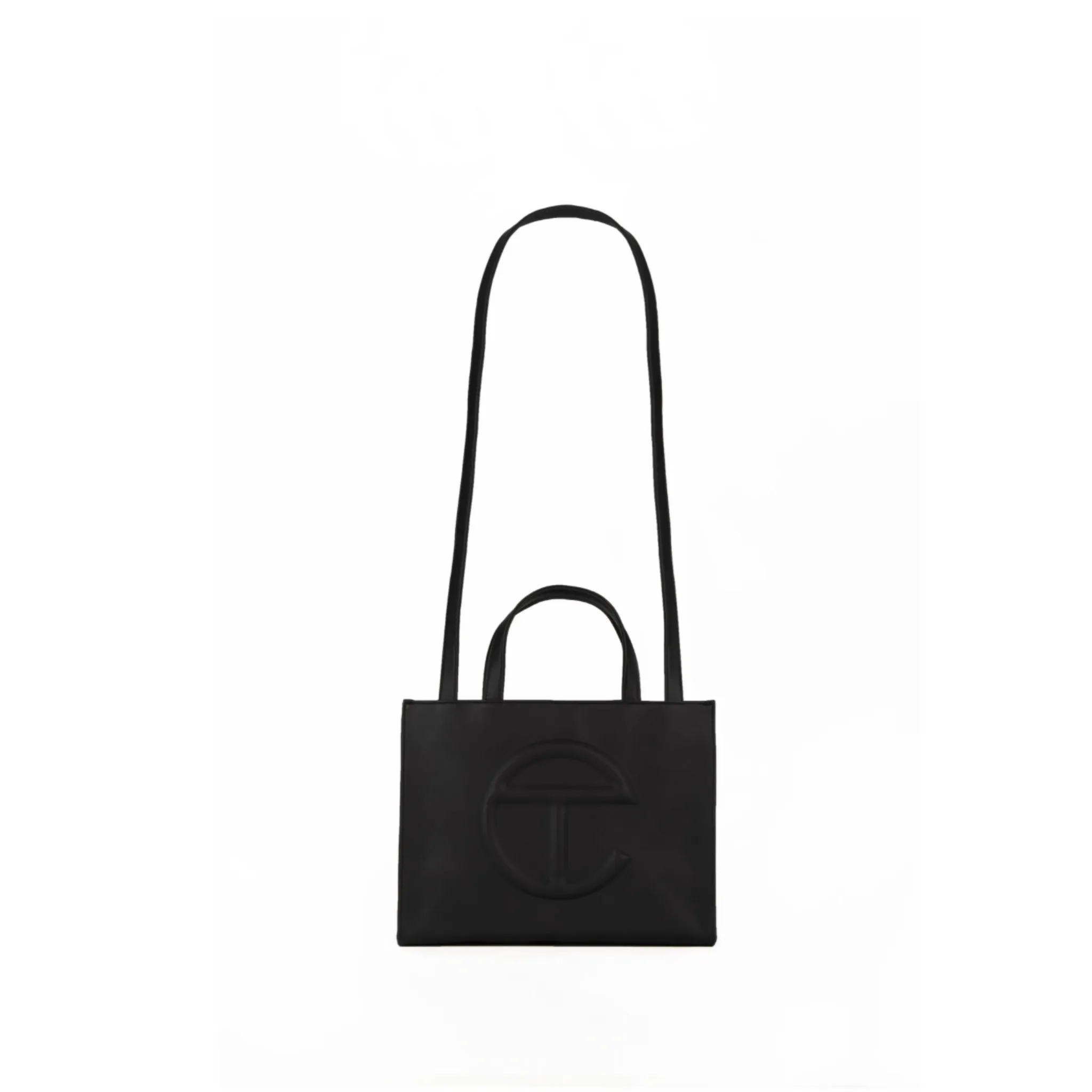 Telfar Medium Black Shopping Bag
