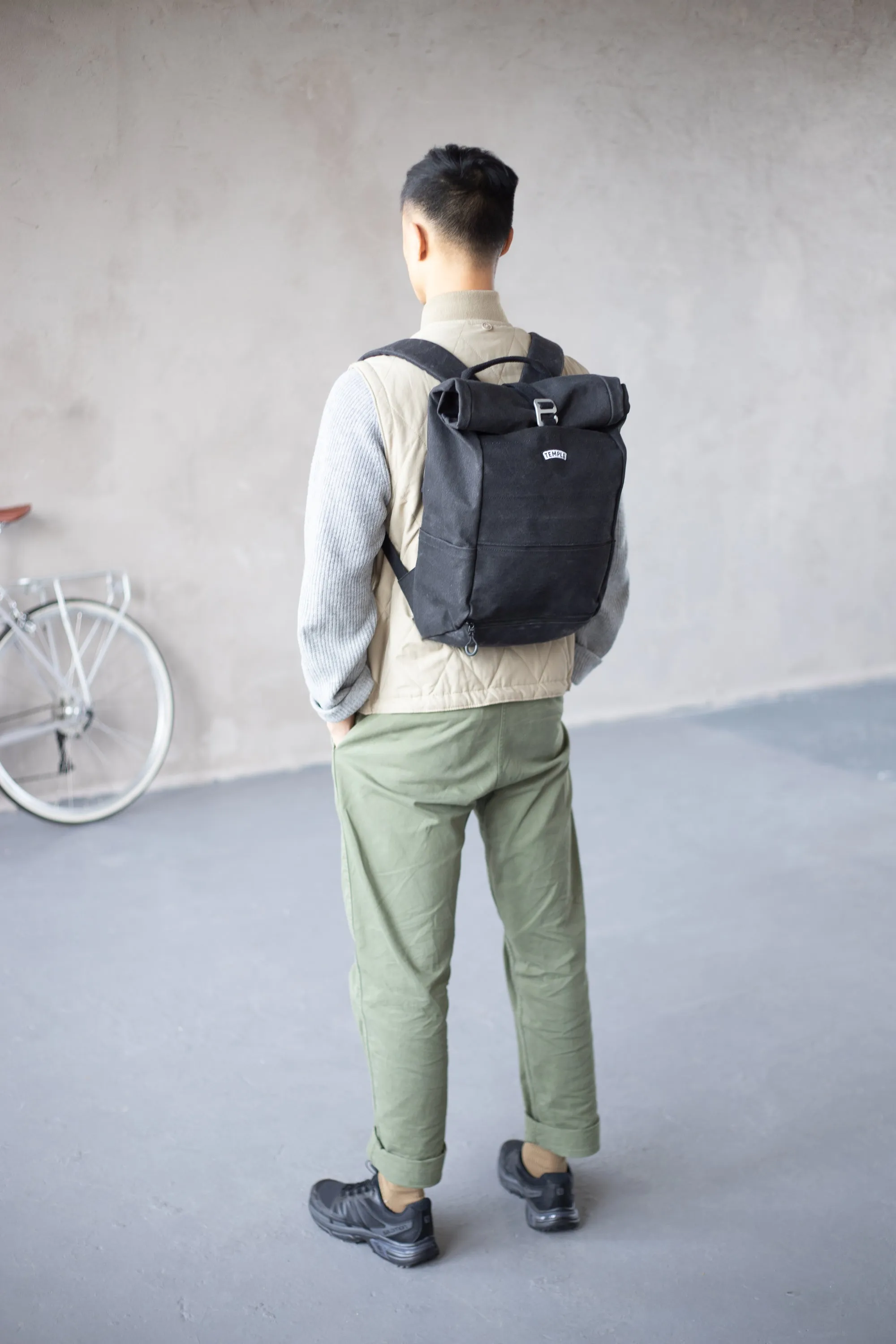 Temple Pannier Backpack - Sandstone