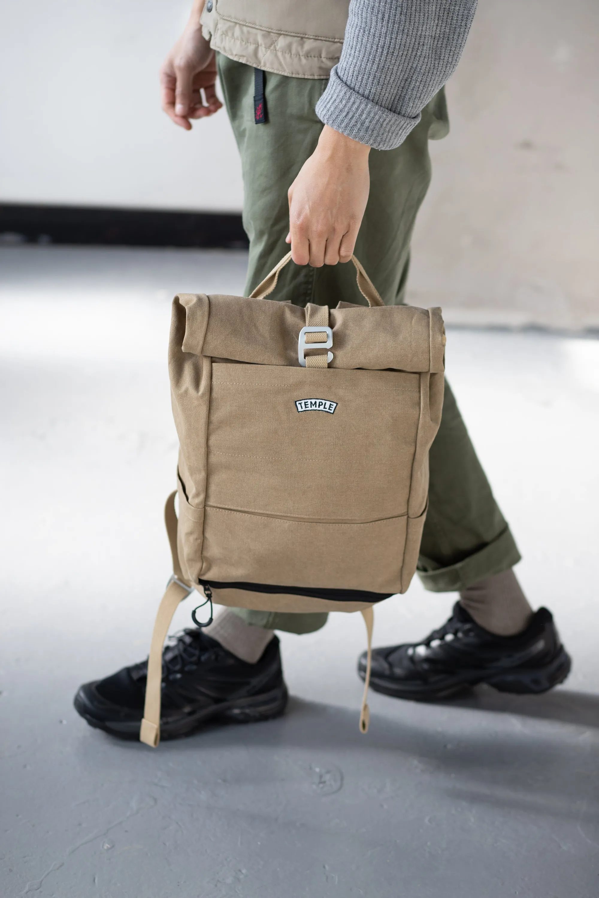 Temple Pannier Backpack - Sandstone