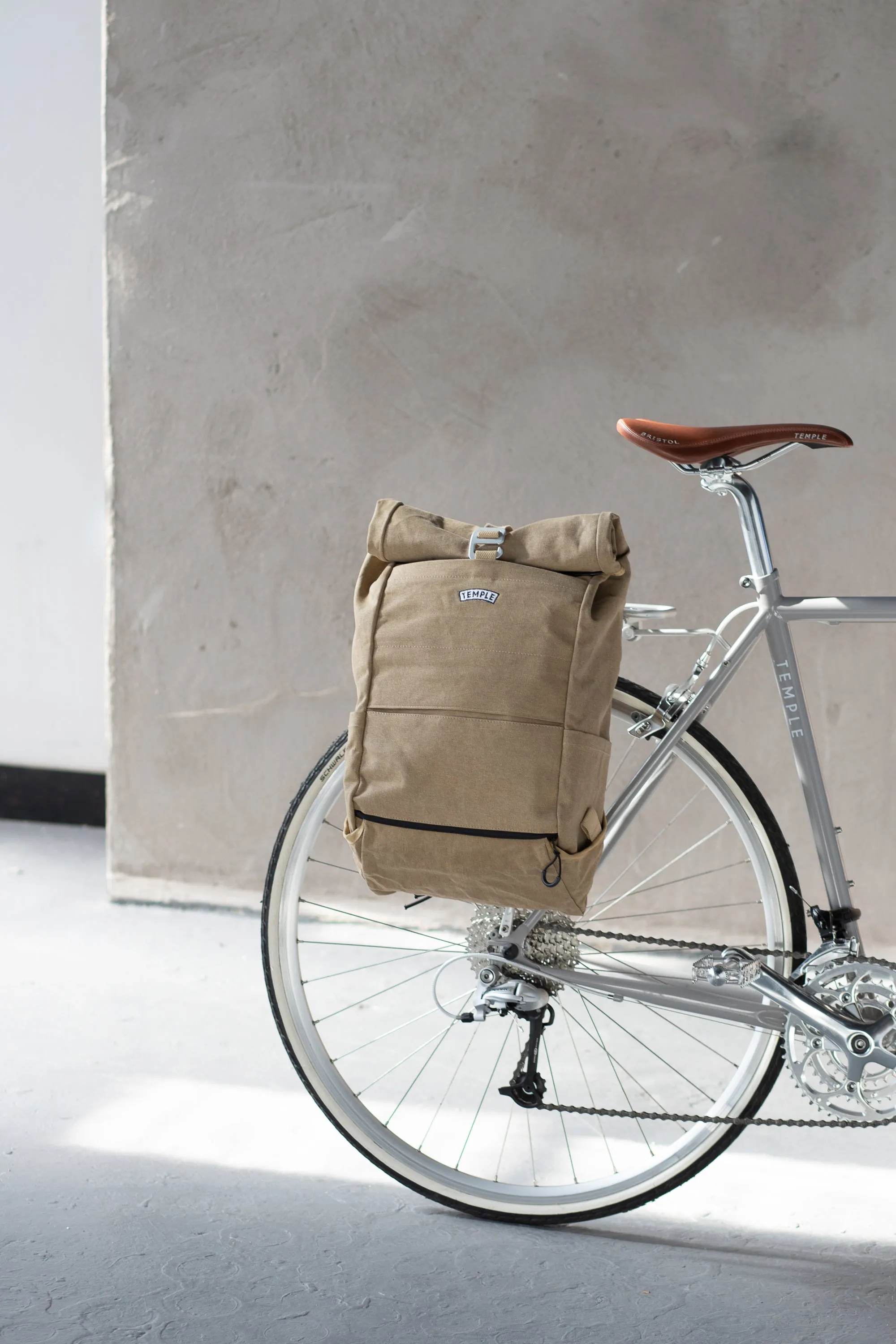 Temple Pannier Backpack - Sandstone