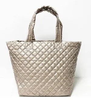The Debra Diamond Tote Champagne