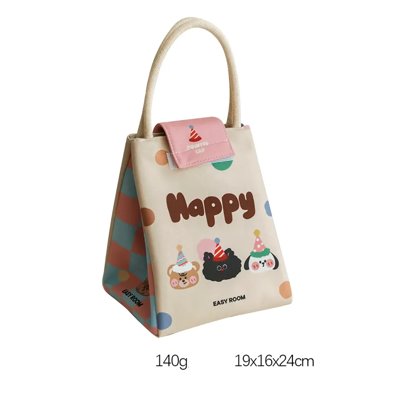 Thickened Insulated Lunch Box Tote Bag