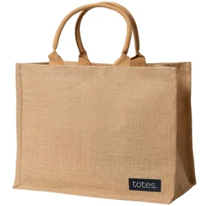 totes. Extra Large Burlap Bag with Handles