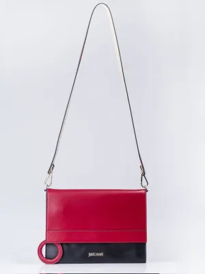 Two Tone Embellished Shoulder Bag