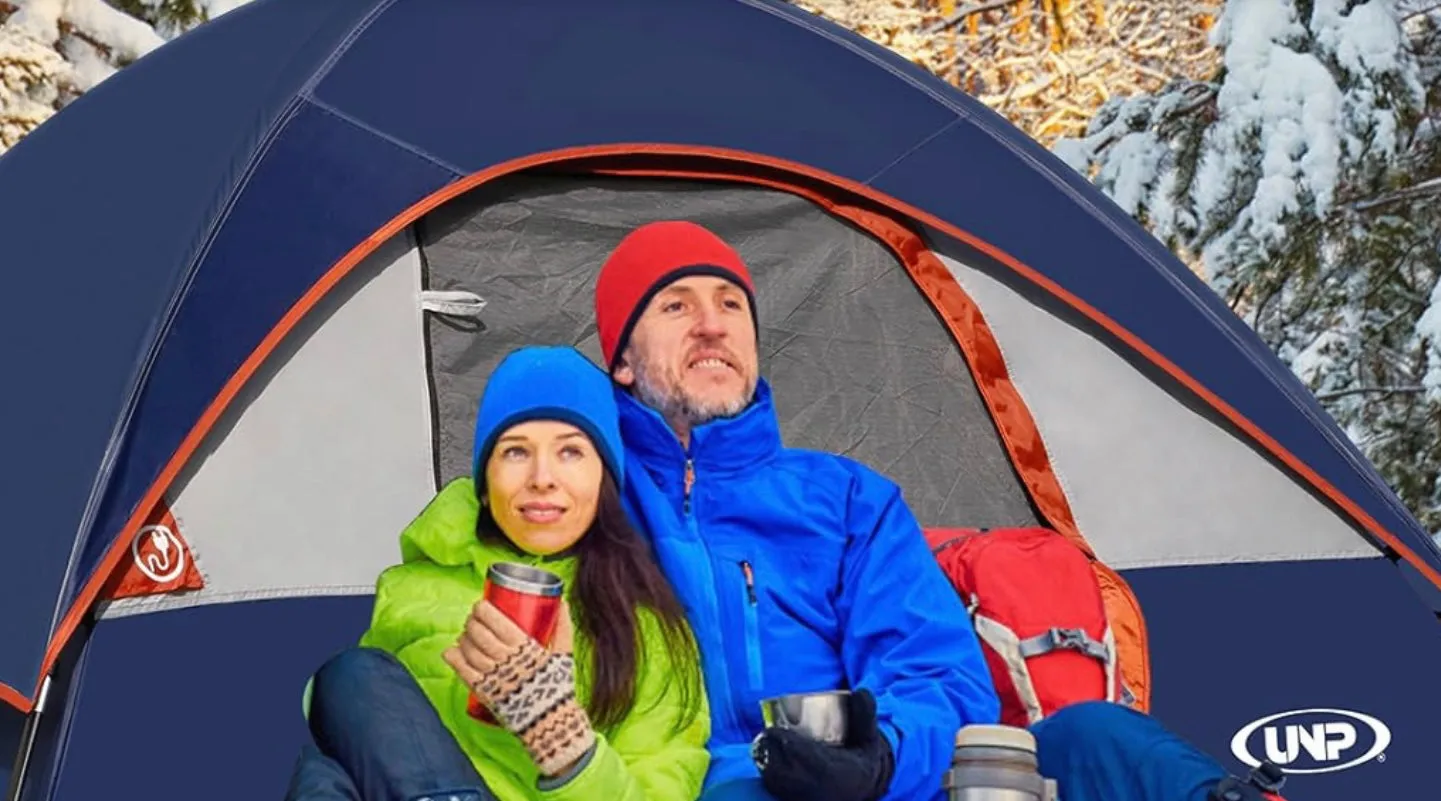 UNP Camping Tent 2/3/4/6 Person Dome Tent Easy to Set Up for Camping Lightweight Camping Tent Portable Camping Tent for Outdoor and Backpacking Beaches