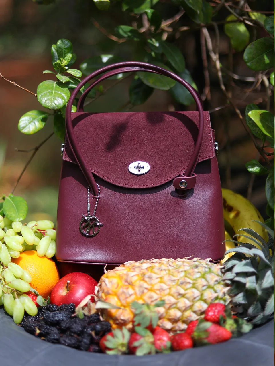 Velora Maroon Sling Bag