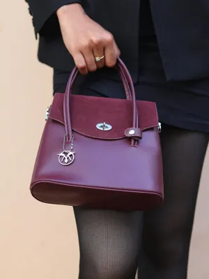 Velora Maroon Sling Bag