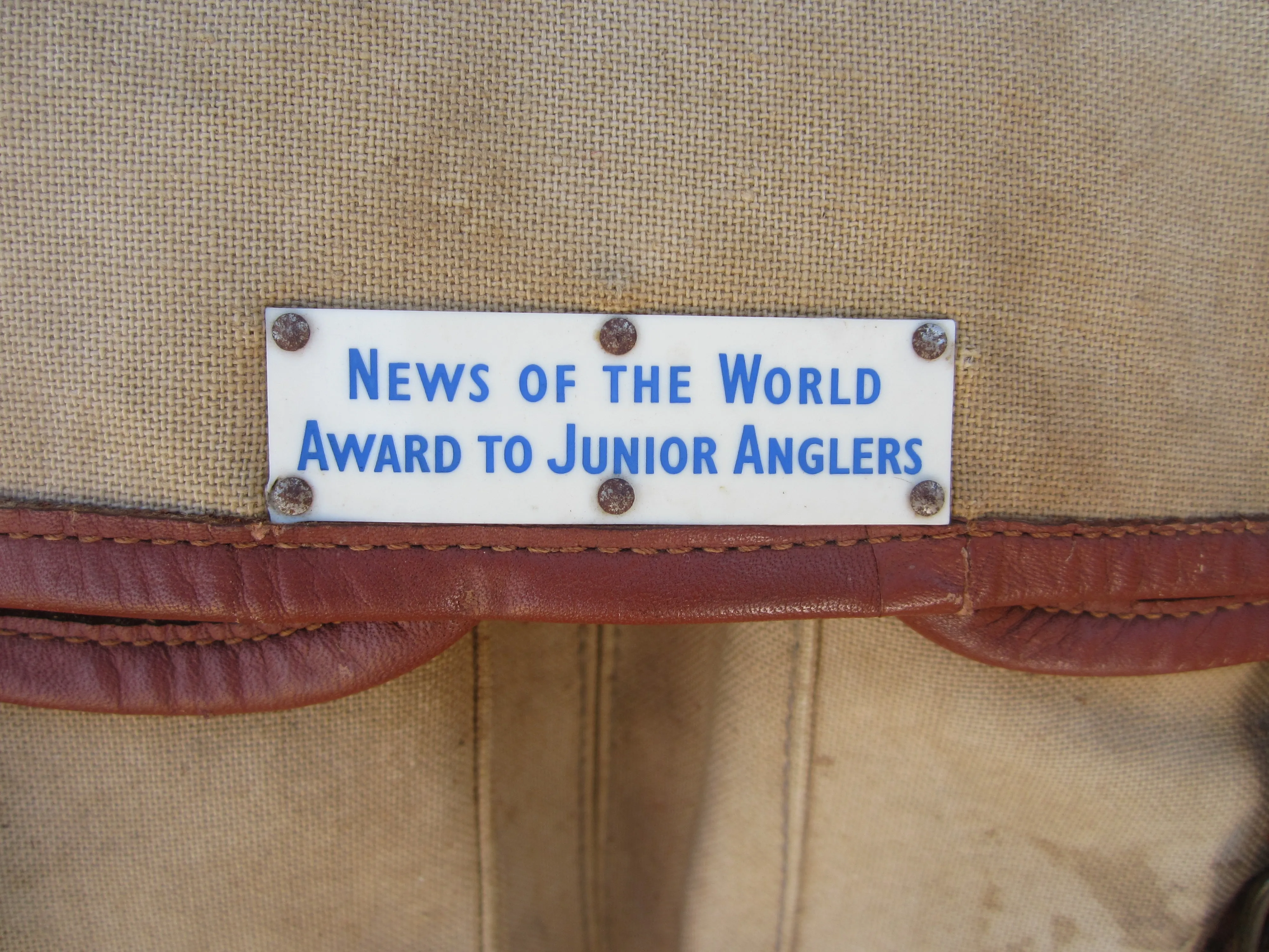 Vintage Brady Of Halesowen Severn Canvas Shoulder Bag. Rare.