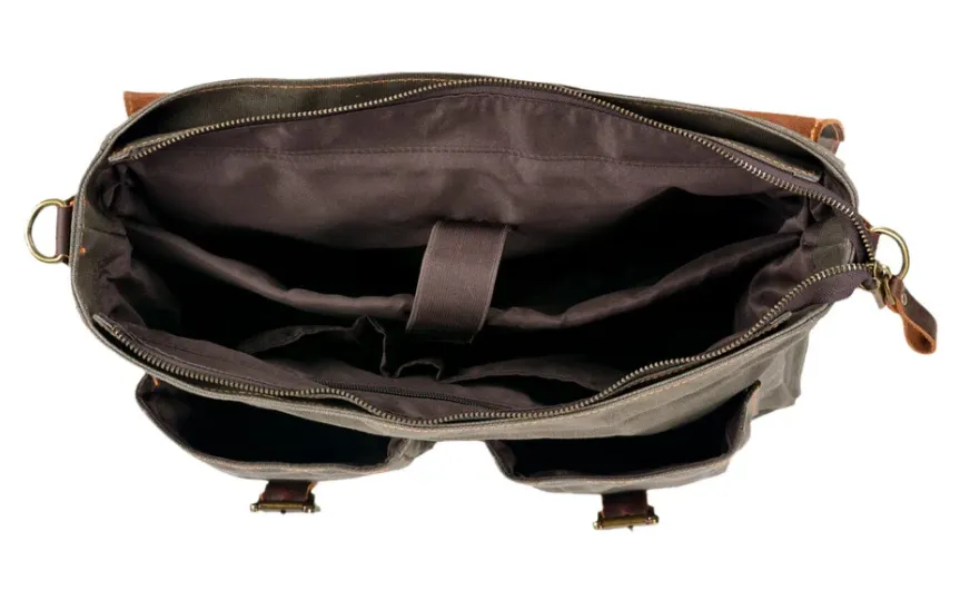 Vintage Canvas Messenger Bag | Danube