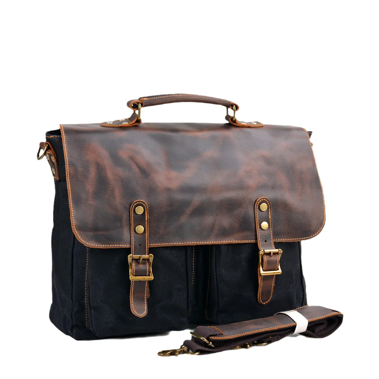 Vintage Canvas Messenger Bag | Danube