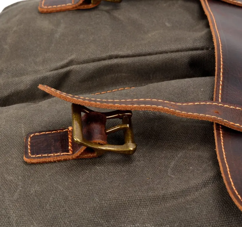 Vintage Canvas Messenger Bag | Danube