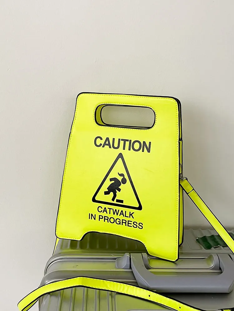 Warning Sign Design Bag
