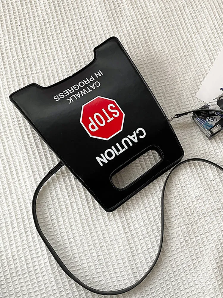 Warning Sign Design Bag