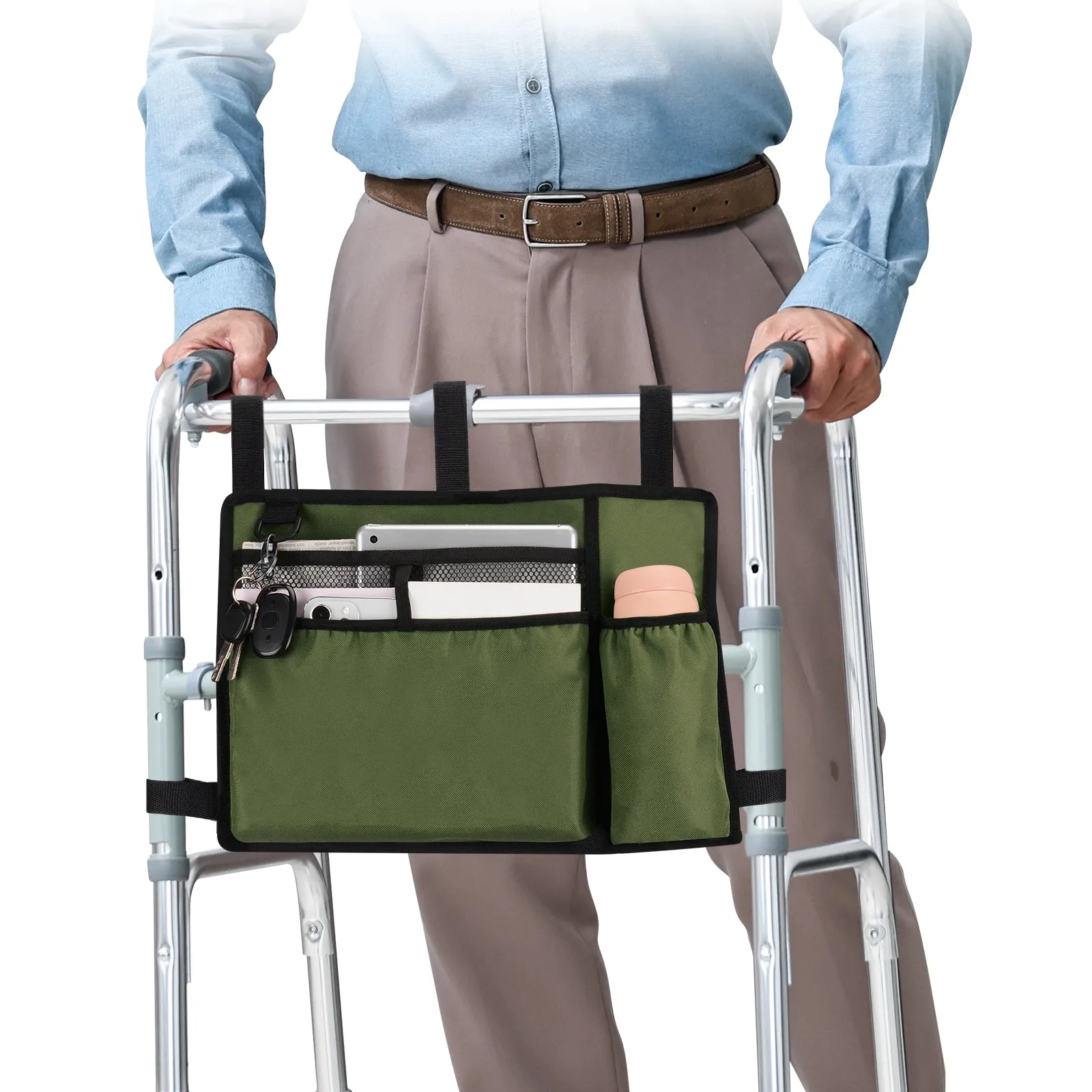 Water-Resistant Folding Walker Bag