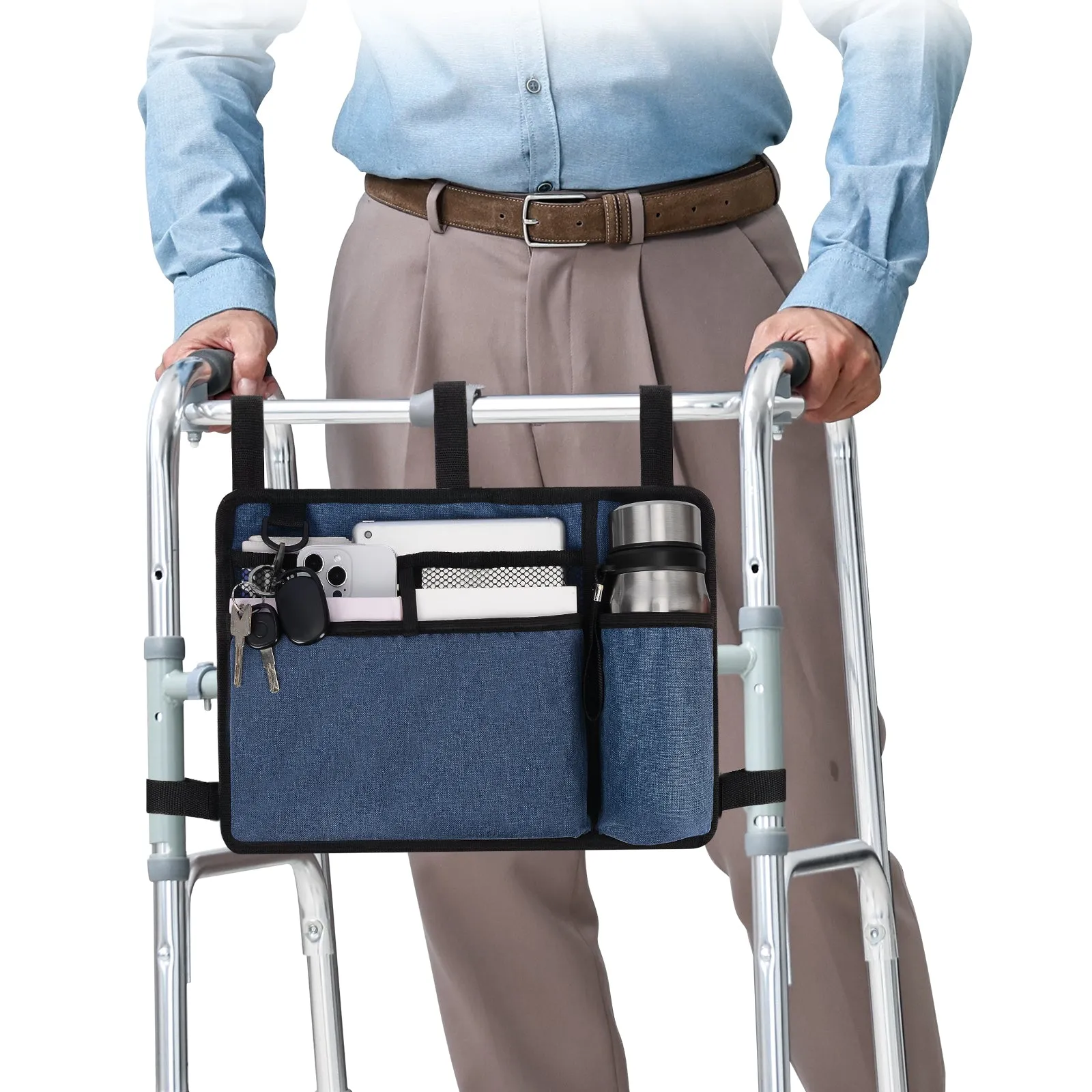 Water-Resistant Folding Walker Bag