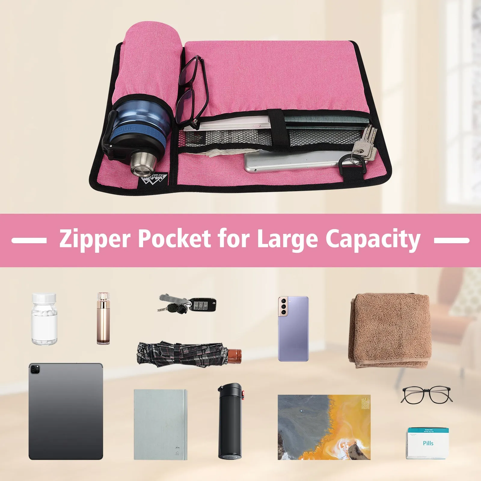 Water-Resistant Folding Walker Bag
