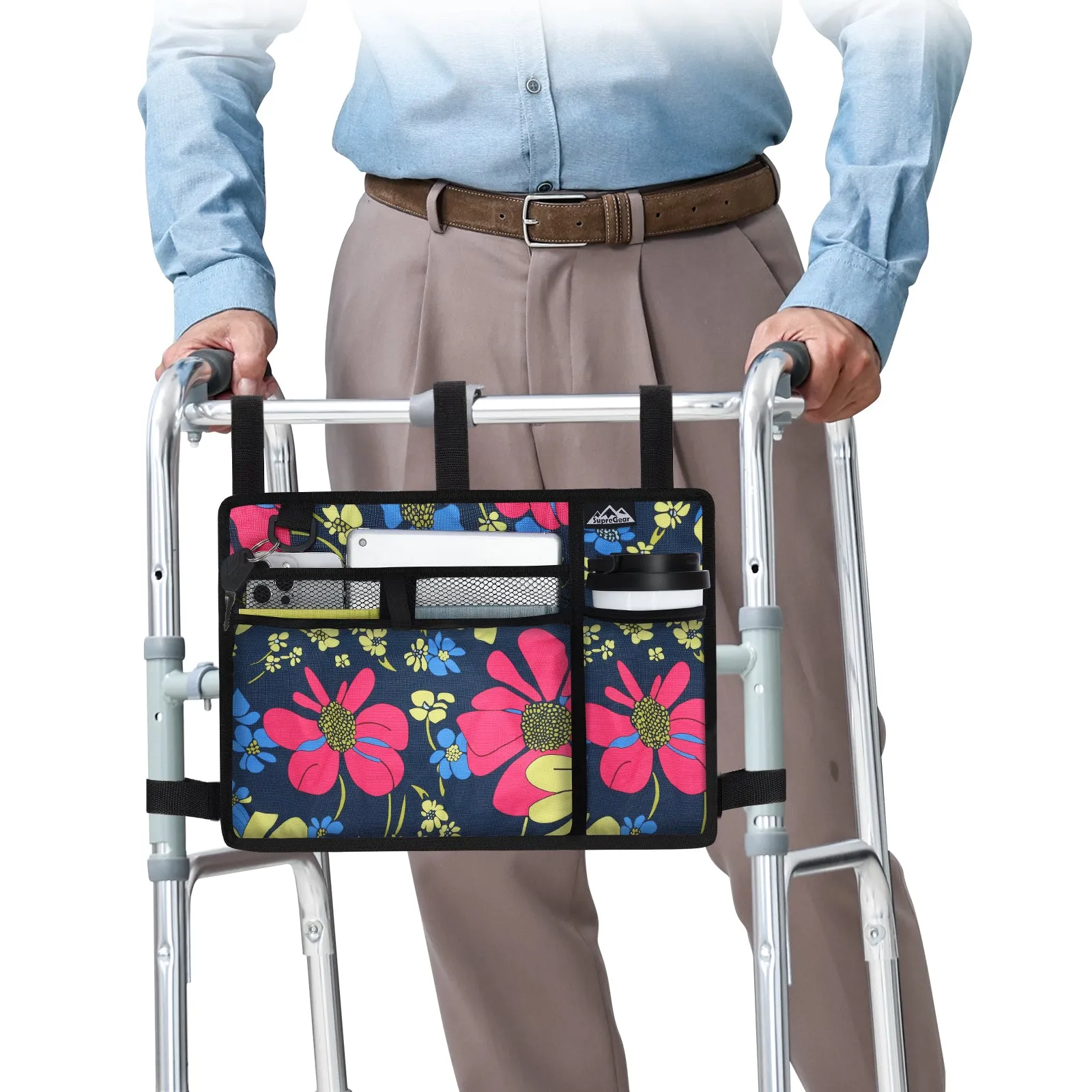 Water-Resistant Folding Walker Bag