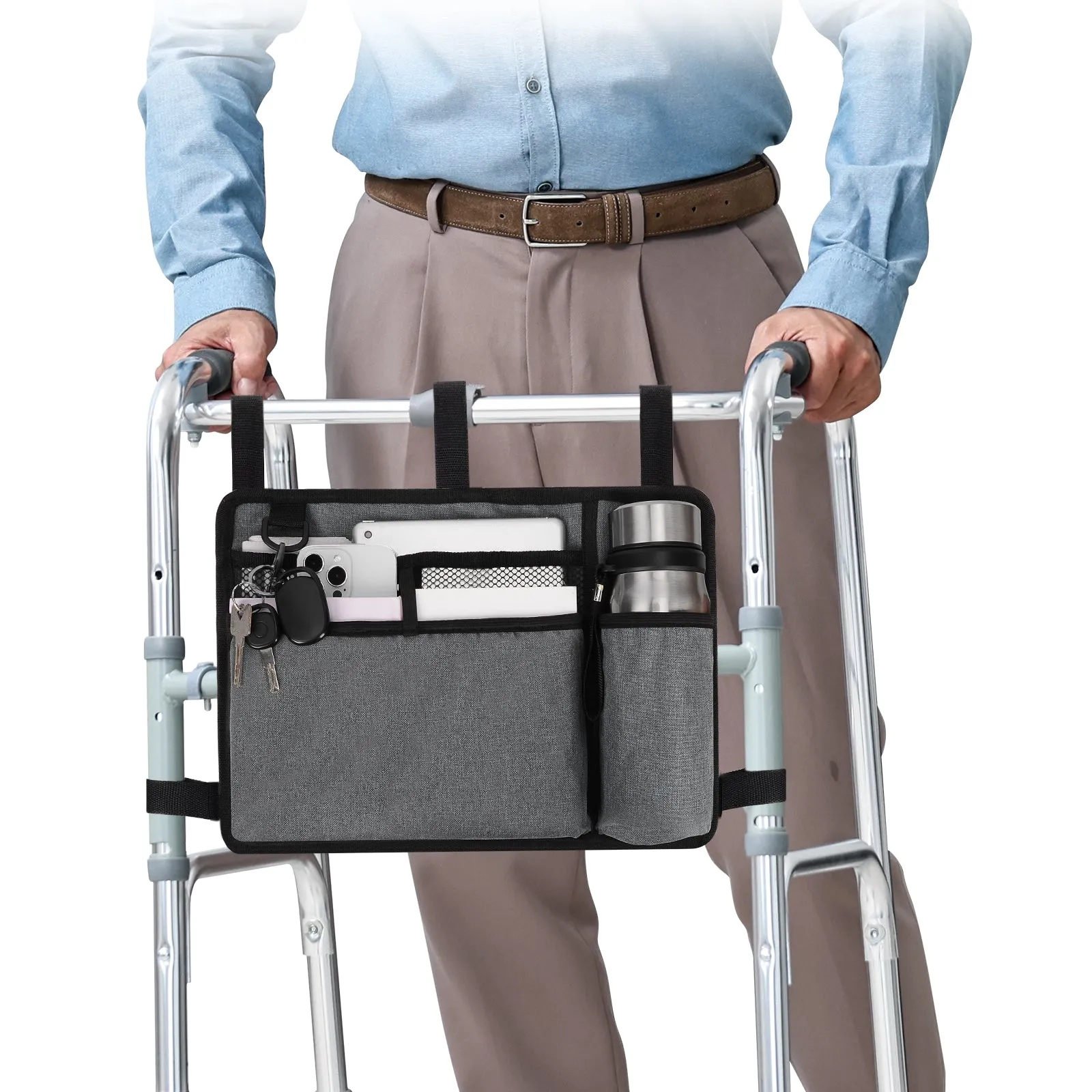 Water-Resistant Folding Walker Bag