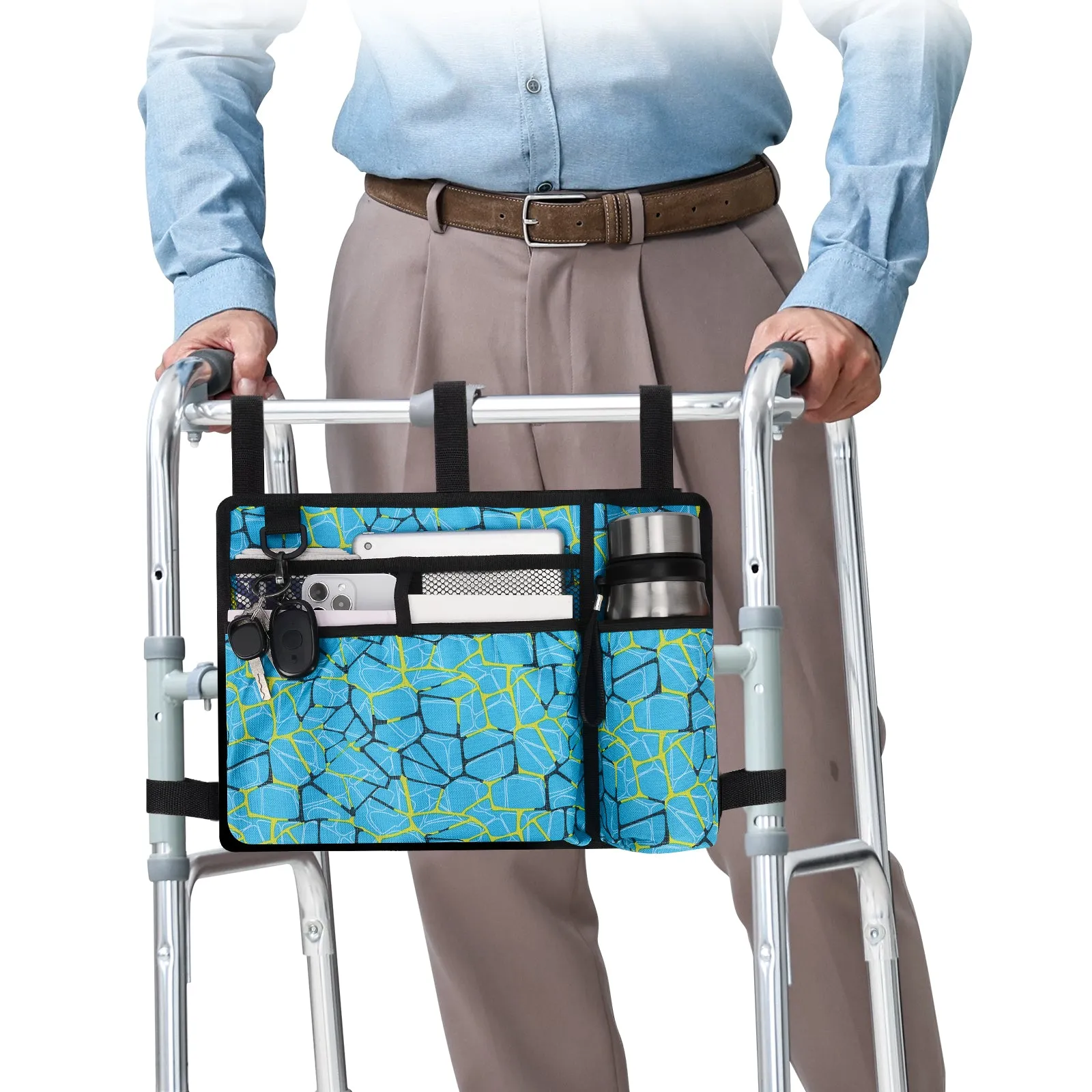 Water-Resistant Folding Walker Bag