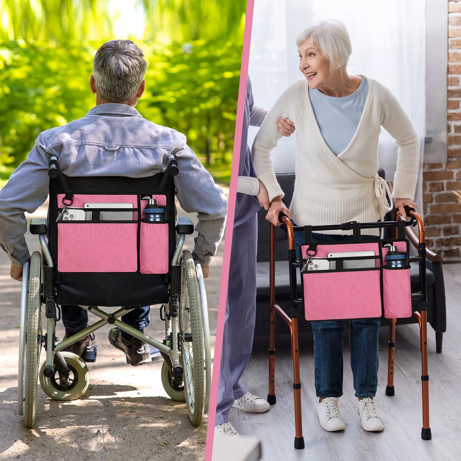 Water-Resistant Folding Walker Bag