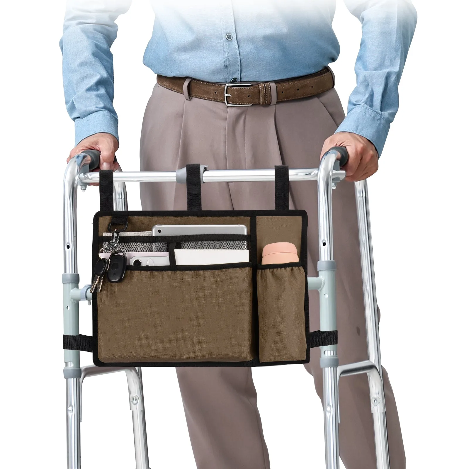 Water-Resistant Folding Walker Bag