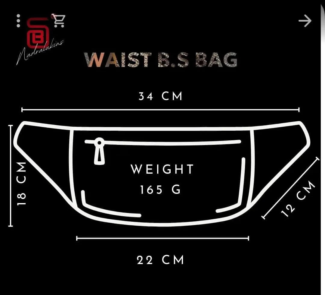 Waterproof Fanny Bag - Blue