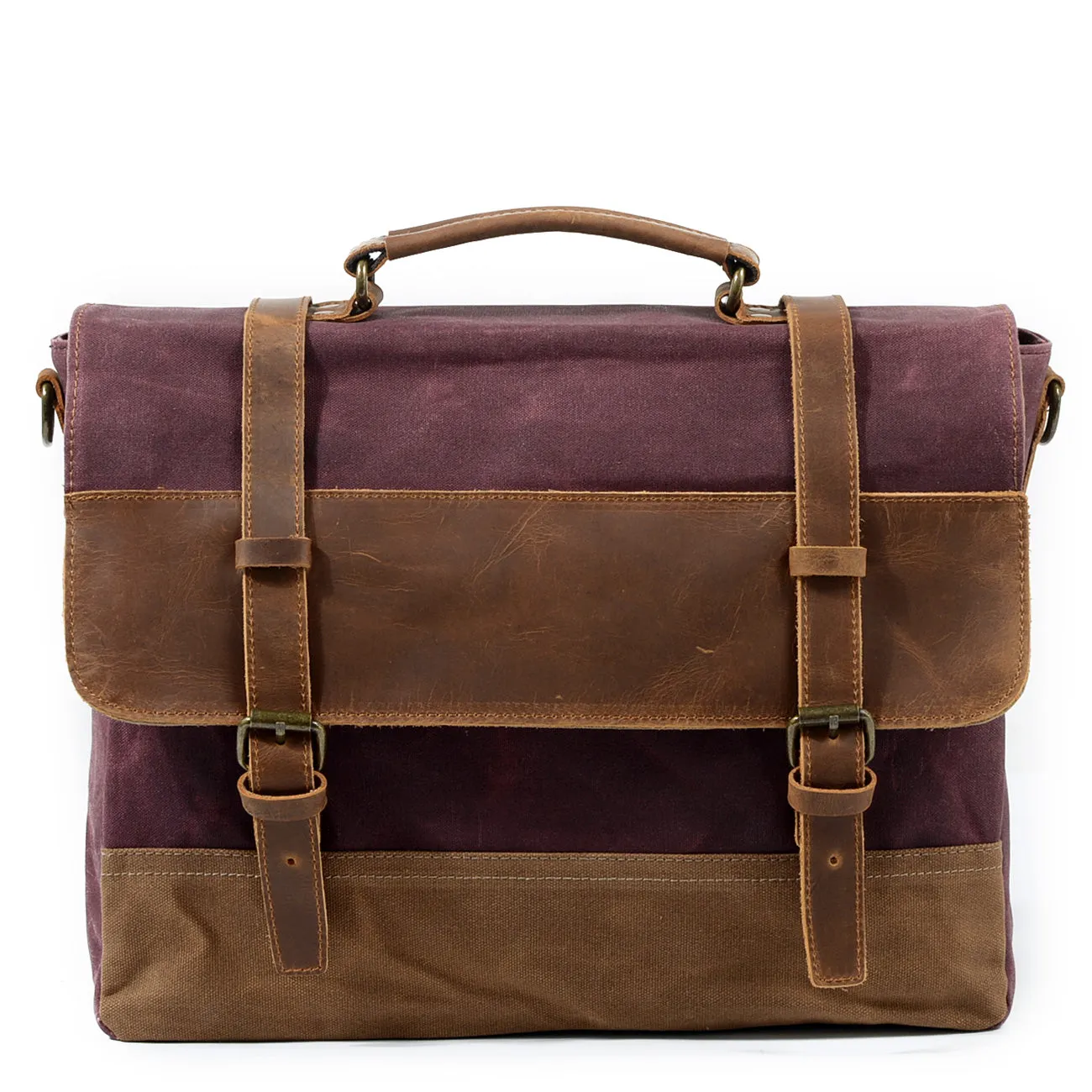 Waxed Canvas Messenger Bag | Atacama