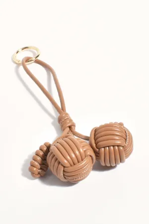 Willow Woven Ball Keyring - Camel - FINAL SALE