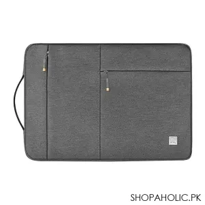 WIWU Alpha Slim Sleeve For Laptop, 14" (Fit Macbook Air) Grey