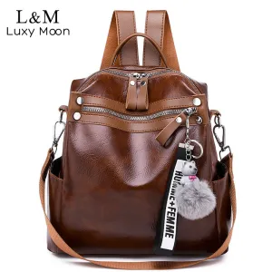 Women Backpack Large Capacity School Bags