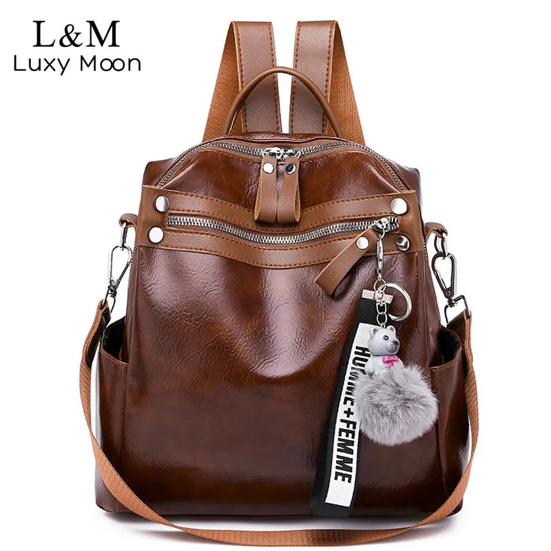Women Backpack Large Capacity School Bags