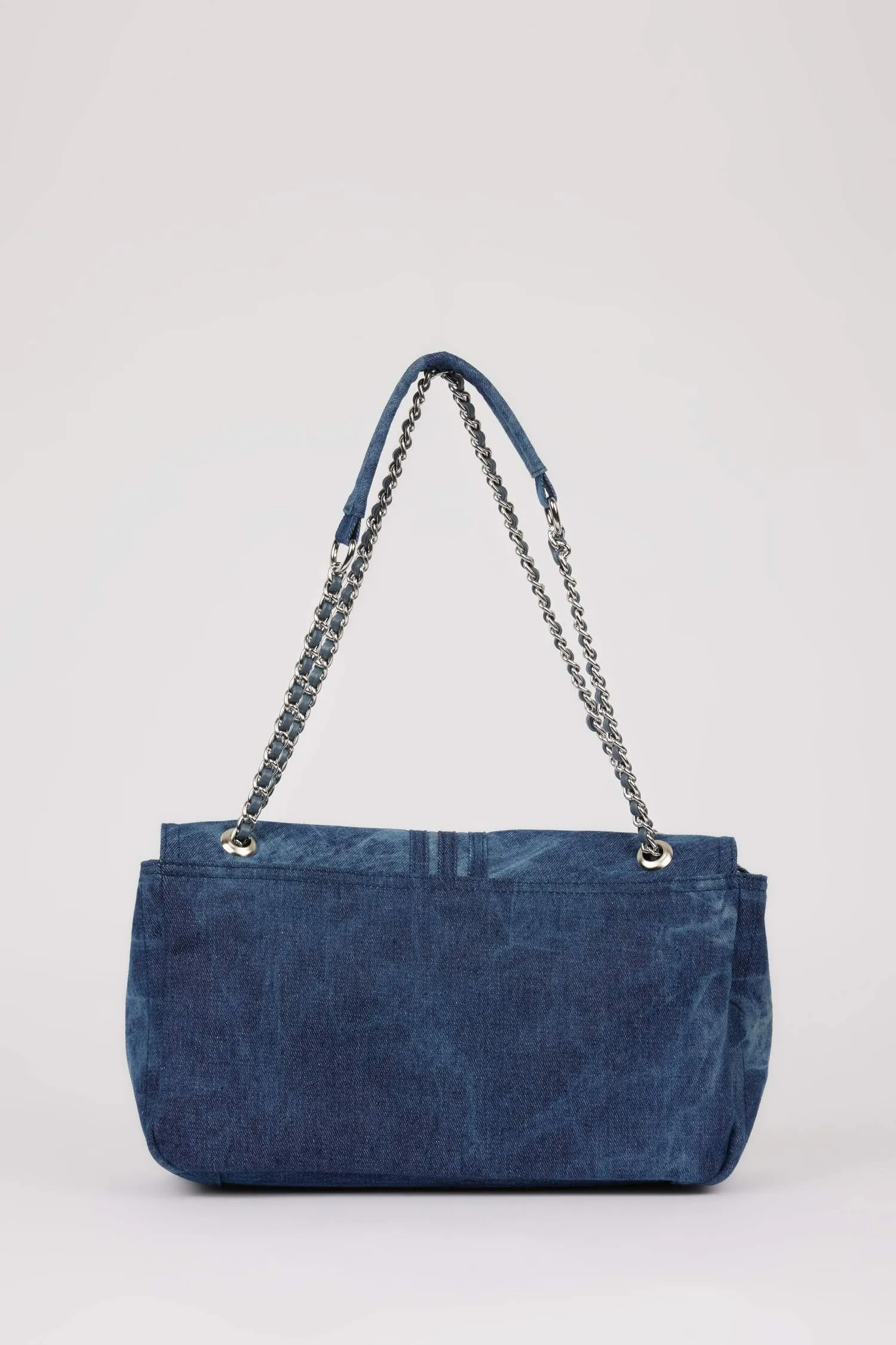 Women Jean Look Shoulder Bag