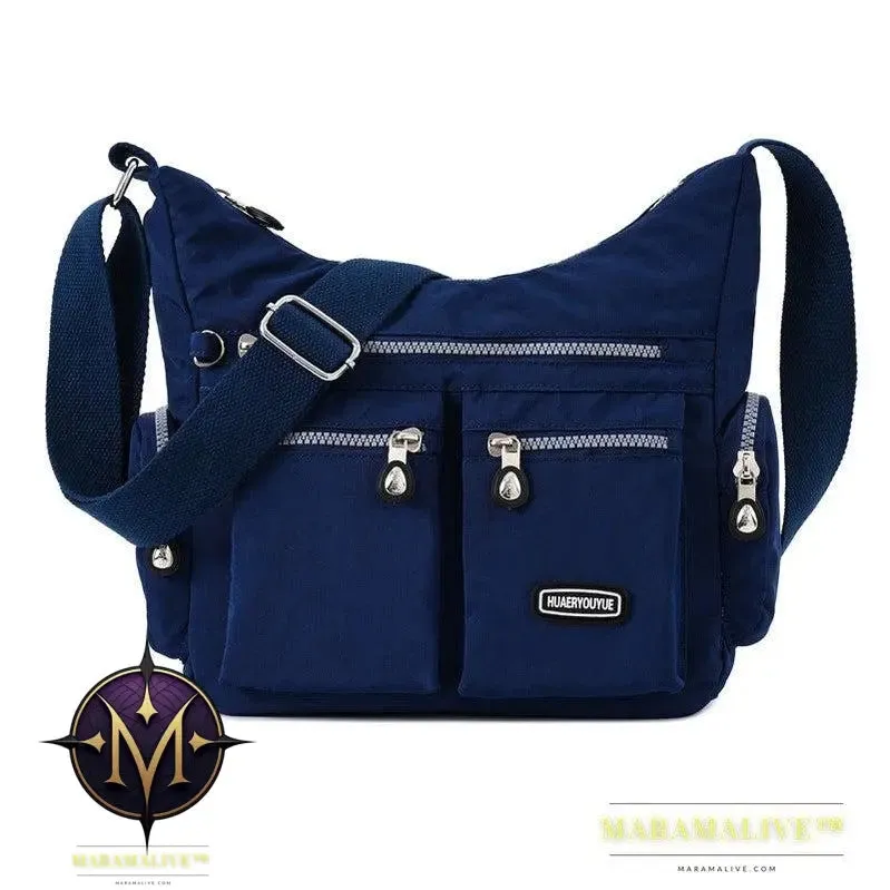 Women Shoulder Bags Multiple Pockets Waterproof Crossbody Bags