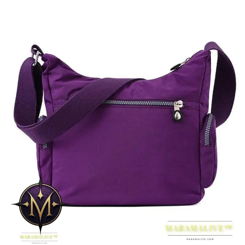 Women Shoulder Bags Multiple Pockets Waterproof Crossbody Bags