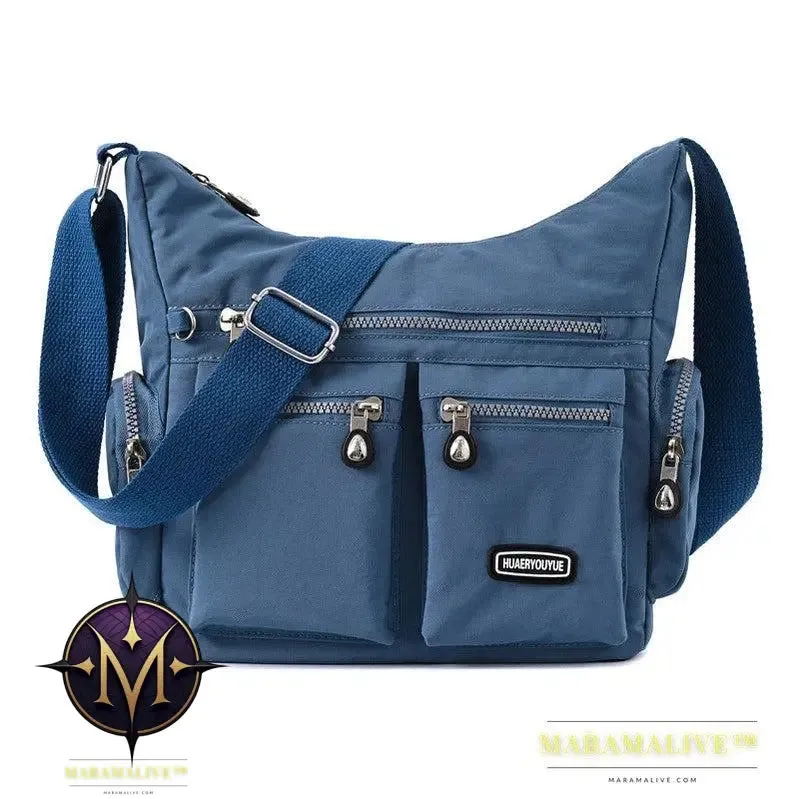 Women Shoulder Bags Multiple Pockets Waterproof Crossbody Bags