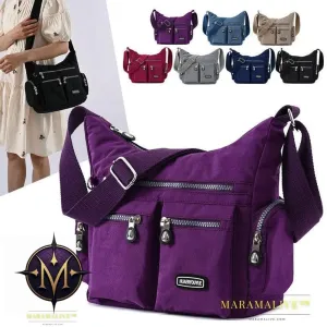 Women Shoulder Bags Multiple Pockets Waterproof Crossbody Bags