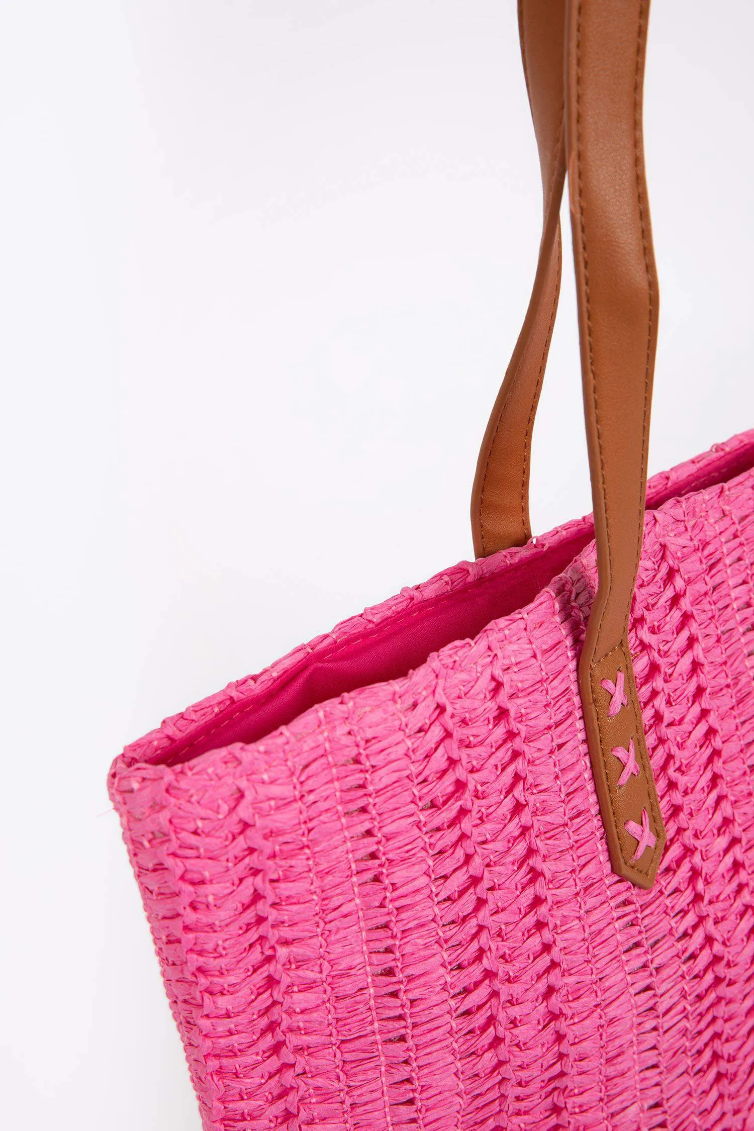 Women Straw Crossbody Bag