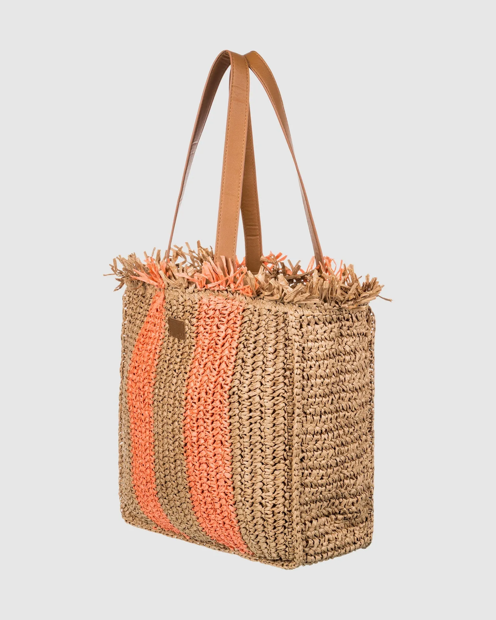 Womens Wide Eyed Palmtree Tote Bag