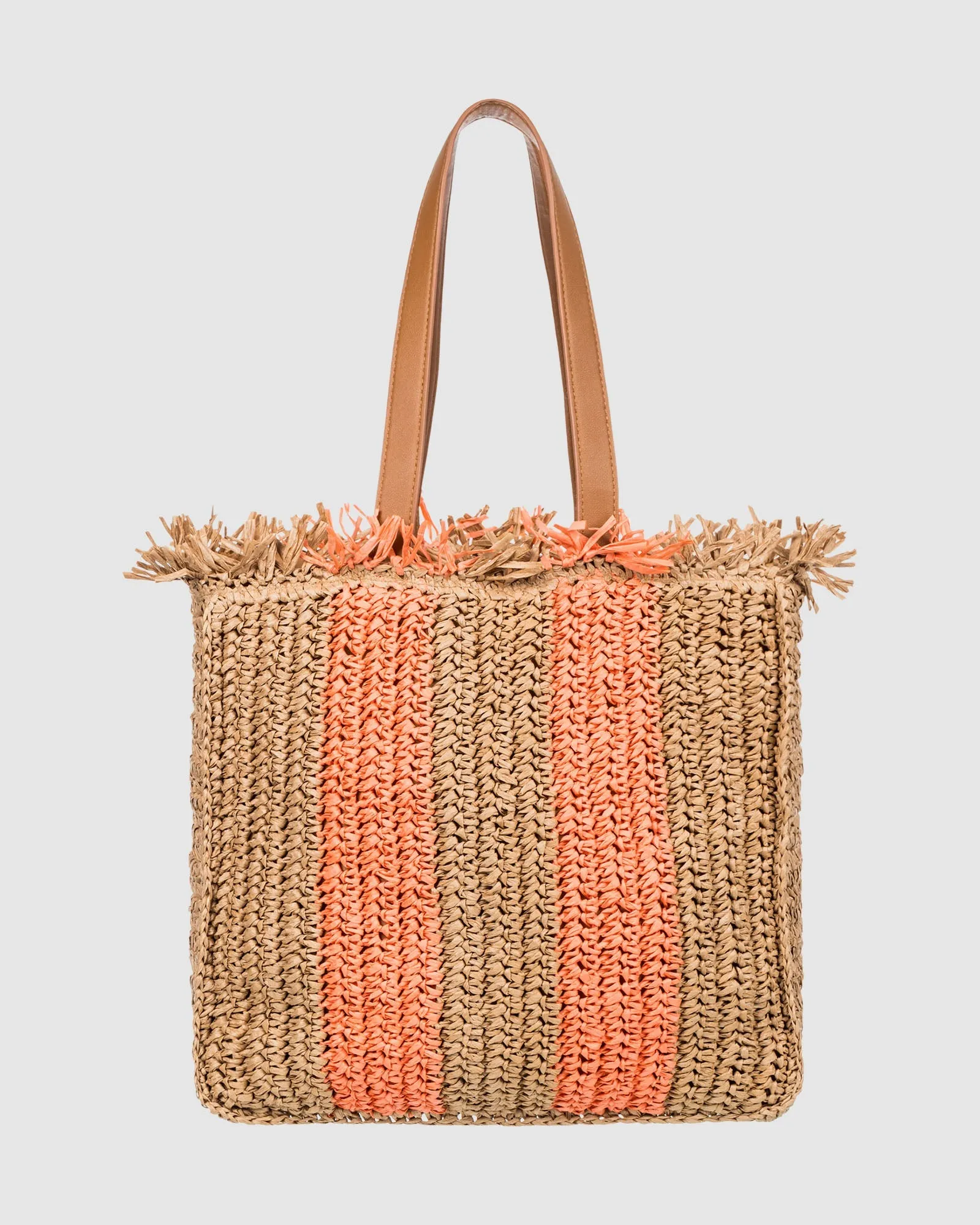 Womens Wide Eyed Palmtree Tote Bag