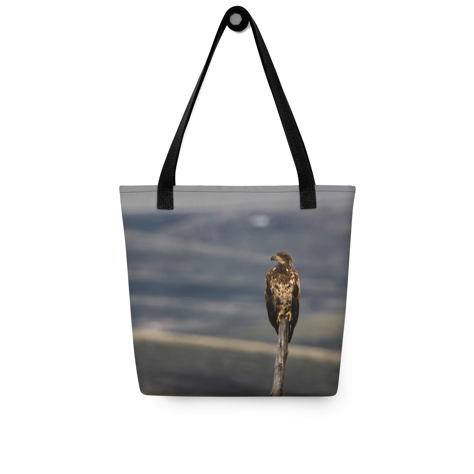 Young Bald Eagle Tote bag